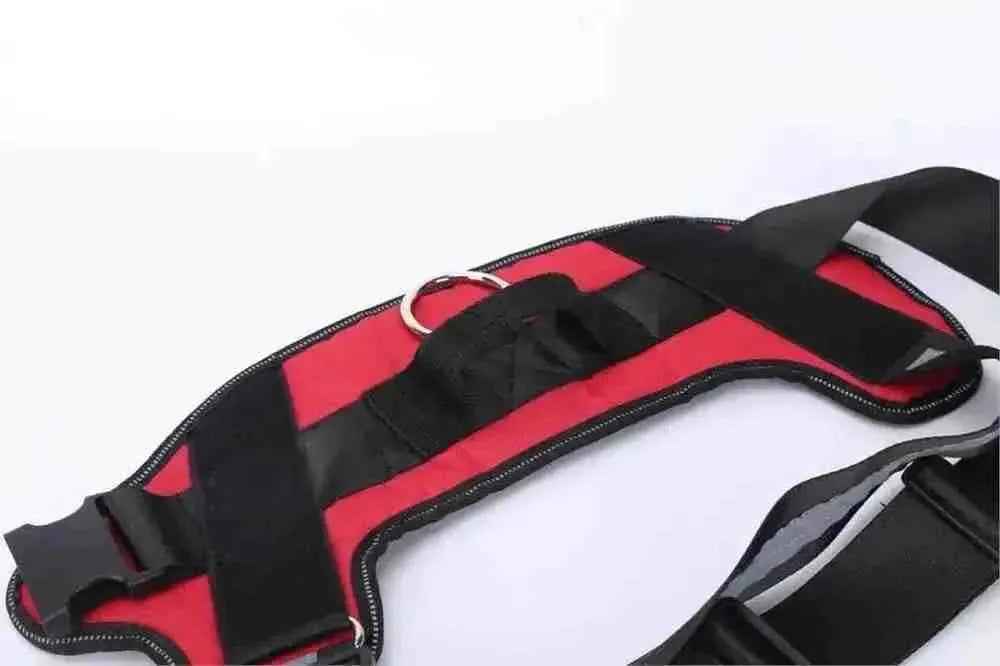 Peitoral Personalizado com Nome e Telefone, Ajustável e Refletivo - Safe Buddy